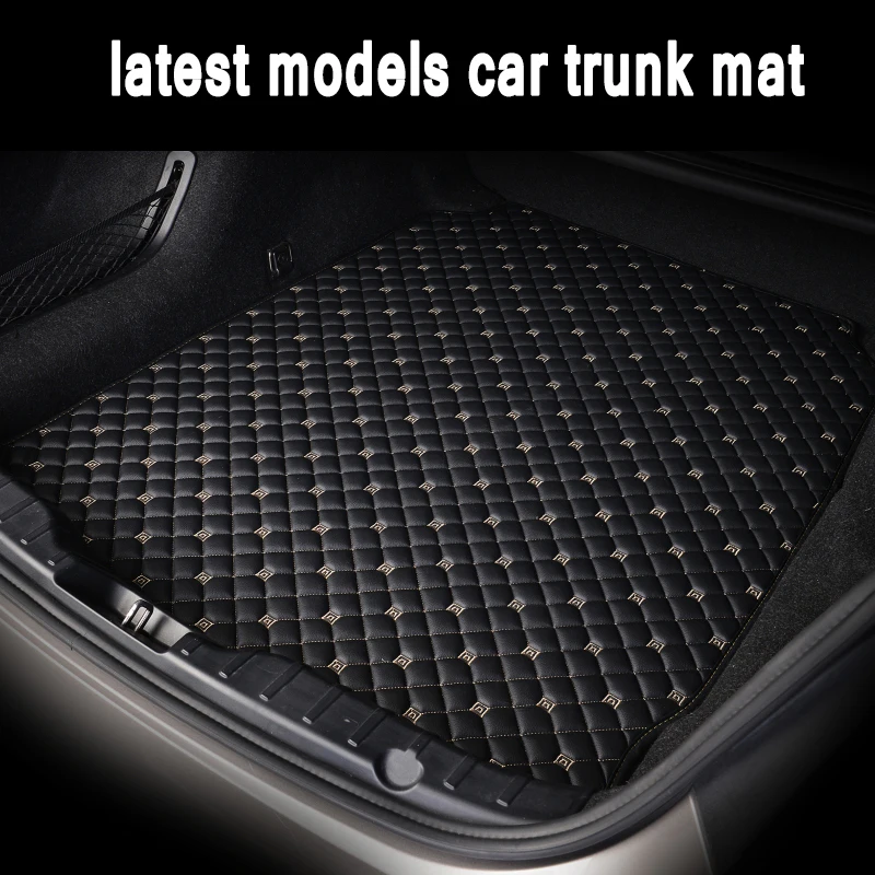 

ZHAOYANHUA Custom fit Car Trunk mats for Skoda Superb Octavia Rapid Yeti Fabia car styling carpet
