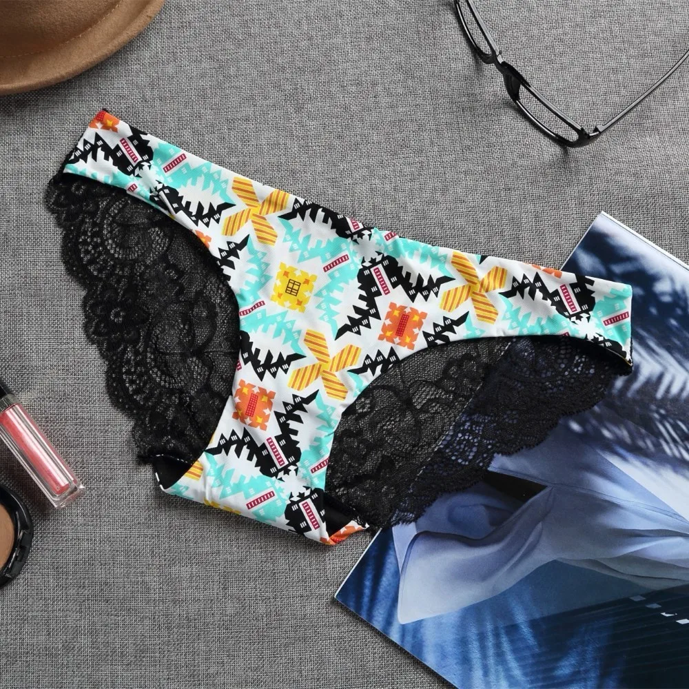 

Ladies Underwear Woman Panties Fancy Lace Calcinha Renda Sexy Panties For Women Traceless Crotch Of Cotton Briefs Hot Sale