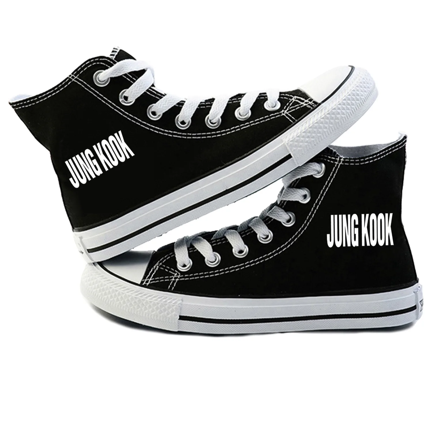 Kpop Casual Shoes Women's Fashion Sneakers Jimin Suga Jung Kook 97 Bangtan Boys Shoes Female Jimin Jin Suga 2019 Merchandise
