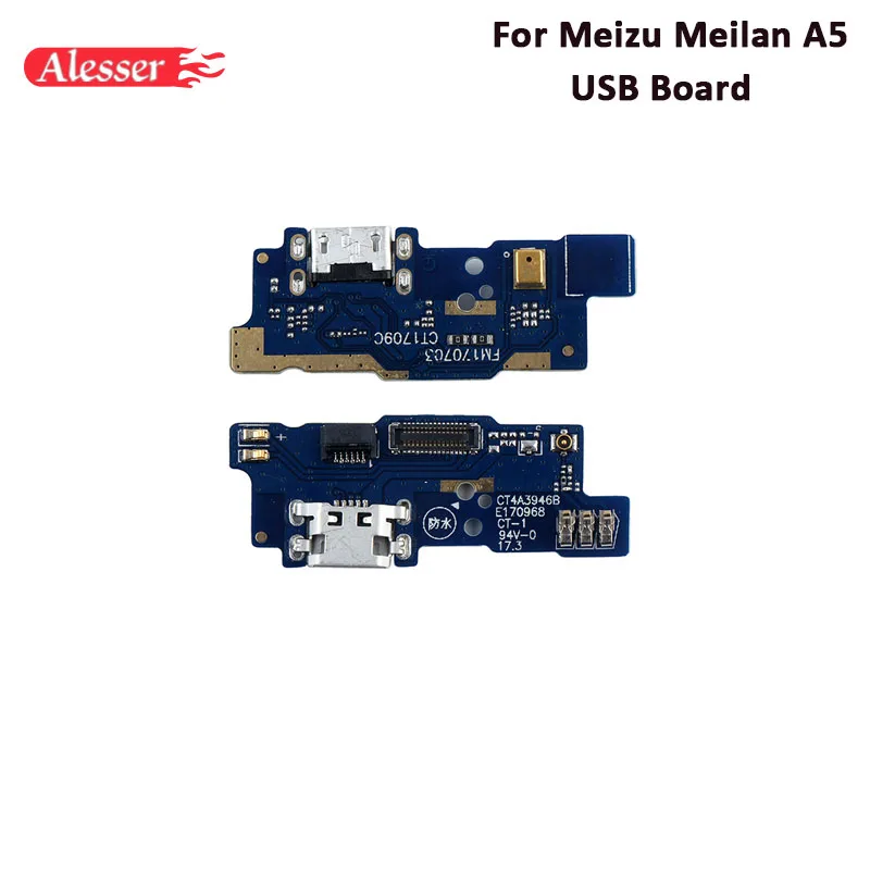 Алессер для Meizu Meilan A5 USB разъем зарядная плата крепежные части аксессуары