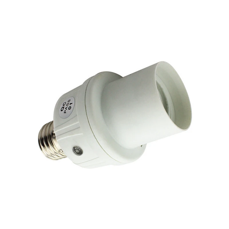 ARILUX AC220V E27 50 гц световой/звуковой контроль движения Сенсор цоколя лампы адаптер патрона