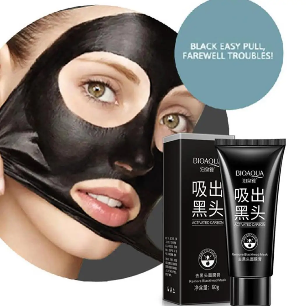 Blackhead Removal Mask Deep Cleaning Peel off Mask Facial Suction Black