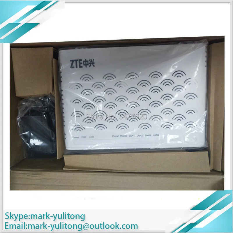 GPON ONT ONU ZTE ZXHN ZXA10 F612 F612W FTTH WIFI модем 2LAN + 1 кастрюля WIFI|zte gpon|gpon ztegpon router |