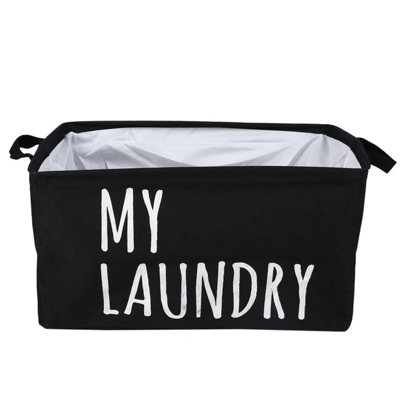 

New My Lundry Polyester Cotton Laundry Basket Storage Basket Clothing Debris Storage Box Storage Box Storage Box
