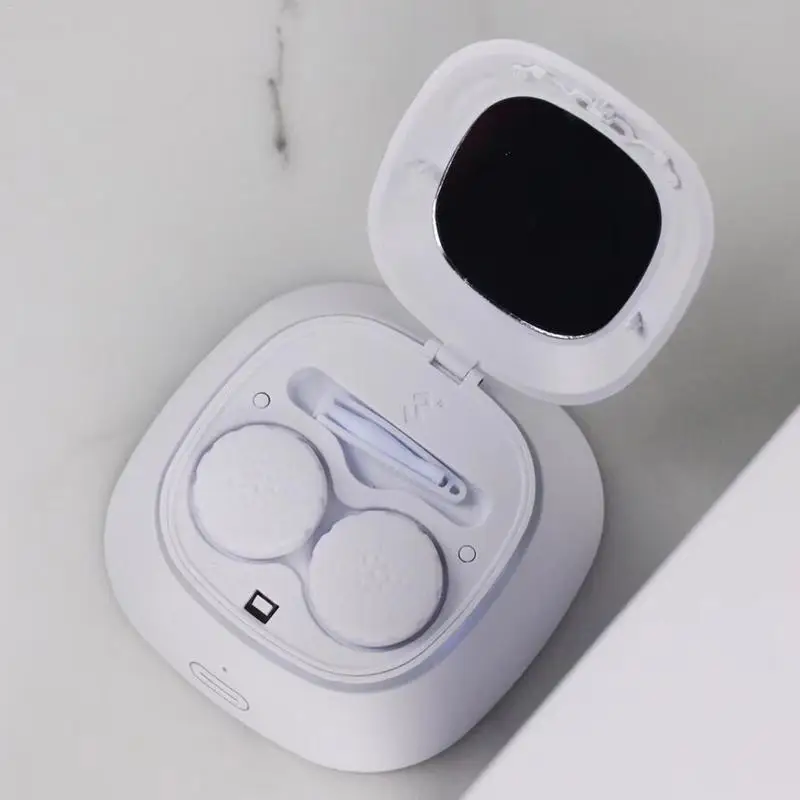  40 Kit de cuidado ocular de miopía lavadora eléctrica USB carga Auto silencio limpio cómodo y trans