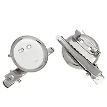 HTHL-20 матовые серебряные заколки для волос/Броши держатели булавки 4x2,3 см