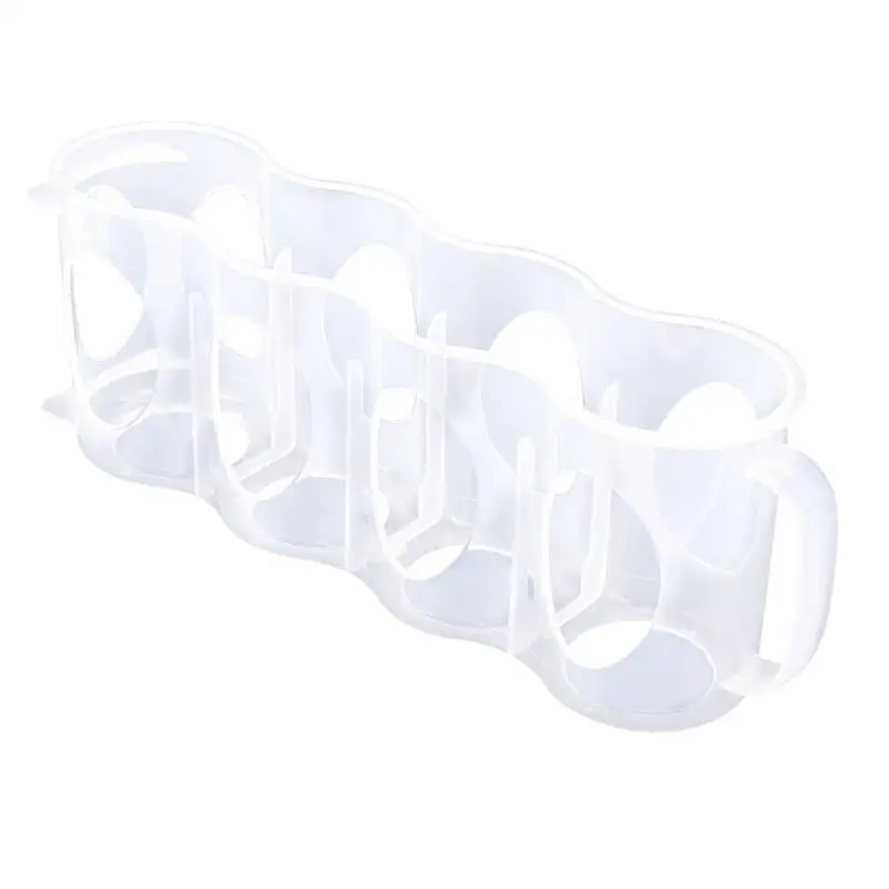 4 حالة المنظم البيرة صندوق تخزين الفضاء لإنقاذ المطبخ زجاجة للمشروبات حامل علب الثلاجة الكوك الشراب