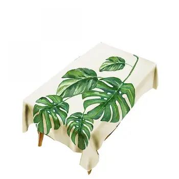 

Waterproof Table Cloth Rectangle Polyester Tablecloth Printed Tablecloth Home Protection And Decoration Elegant Table Cover