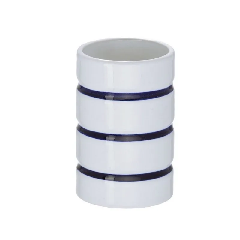WENKO 21054 Glass dental hygiene Marine White|Полки для ванной| |