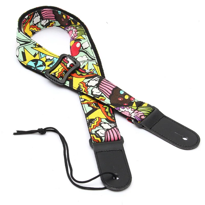 

ABGZ-Young Soft Denim Strap Adjustable For Electric Acoustic Guitar Lips