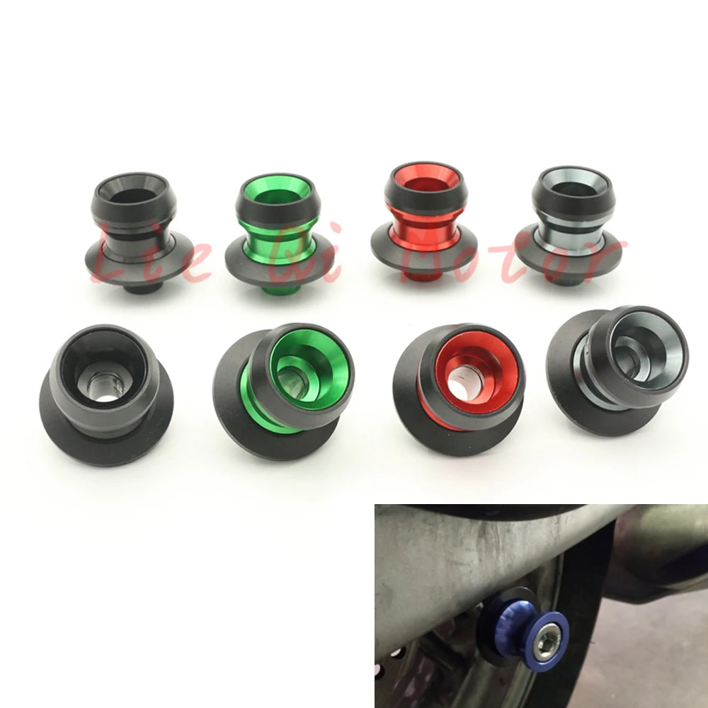

Lie Qi Motorcycle CNC Frame Stands Screws Sliders Swingarm Spools Slider 6MM For BMW S1000RR 2009-2018 HP4 S1000R 14-18 S1000XR