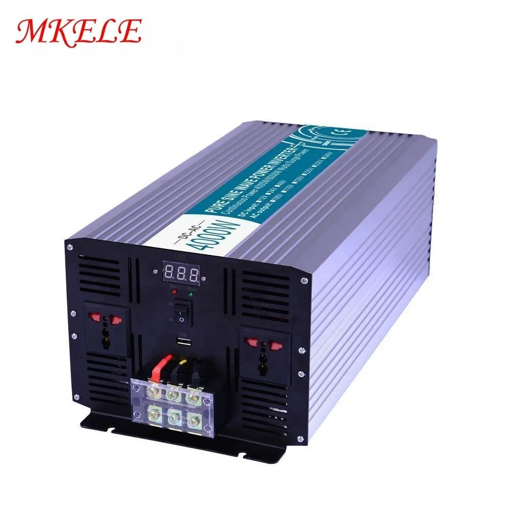 MKP4000-121 для 12 в 110 В 60 Гц инвертор Чистая Синусоидальная волна Солнечная энергия 4000