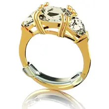 10-Pack of the Invisible Ring Sizer with Transparent Memory for a Perfect Fit - Not Metal knitting the perfect fit