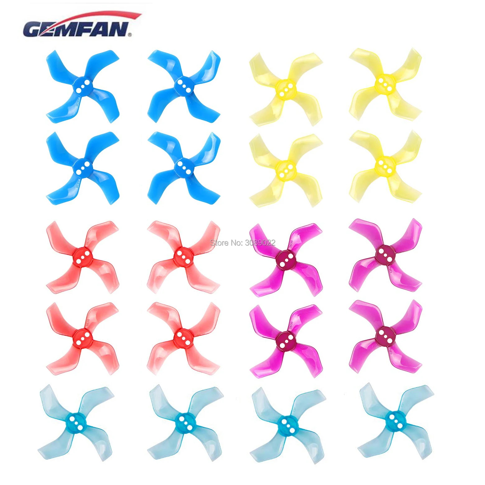16 шт./8 пар 4 Лопастной пропеллер Gemfan 1636 1 мм/1 5 мм 40 6 дюйма реквизит CW CCW для