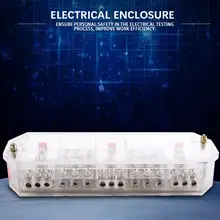 Коробка проект QFJ6/PJ2 3 фазы 4-провод бытовой счетчик клеммной колодки Электрический шкаф для электрощитка коробка