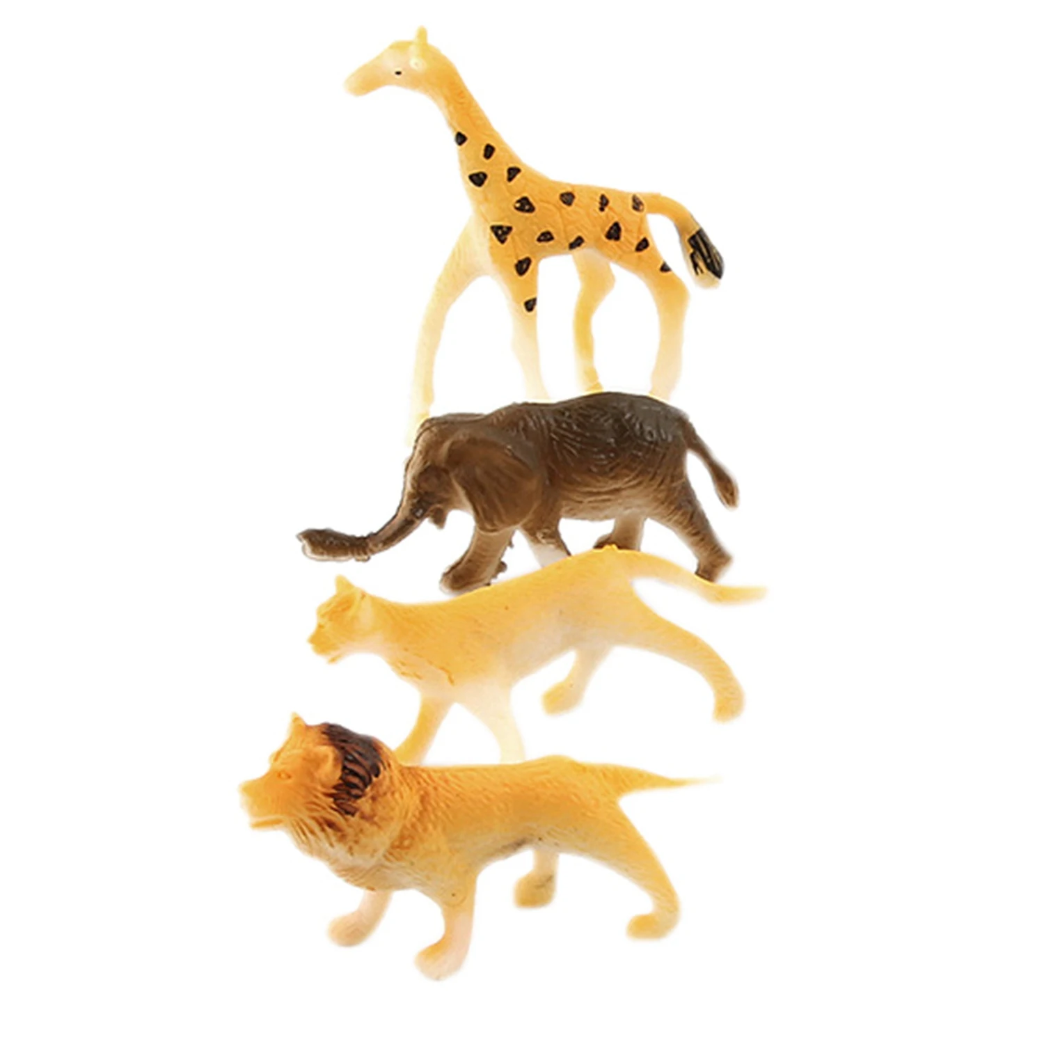 Животные Из Зоопарка-Игровой Набор животных-детские забавные игрушки