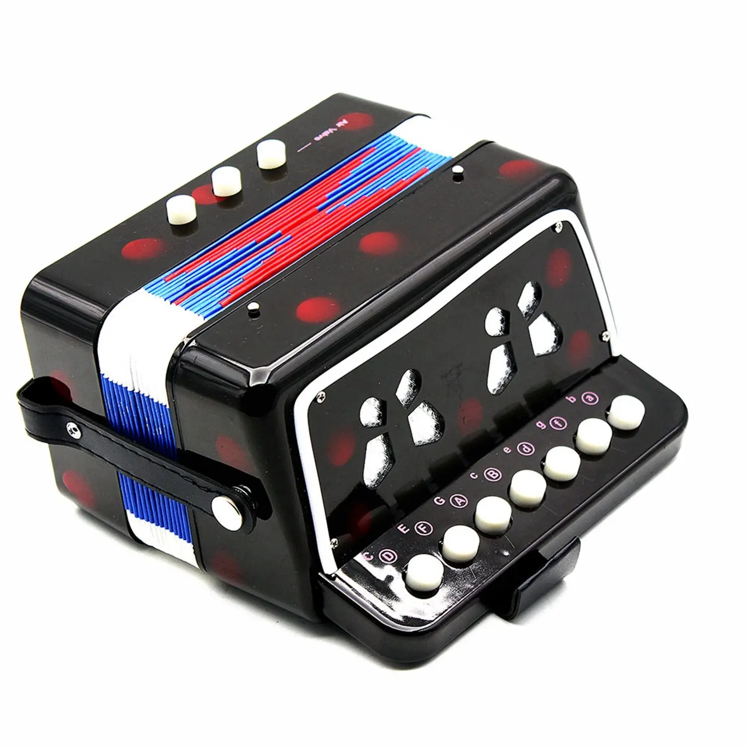  Mini Small Children Keyboard Accordion Rhythm Educational Musical Instrument Band Toy for Kids