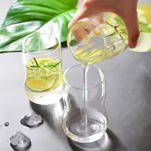 2 шт. необычный, прозрачный холодной чайник бутылка чашка набор для холодного сока чайник с чашкой свежего Pyrex Стекло кружка холодной воды сок, напиток чашка графин