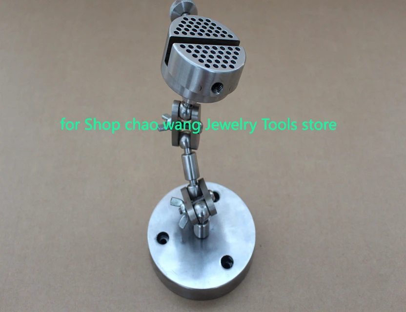 

Steel Work Holder Clamp Base Tool with Pins for Jewelry Tools
