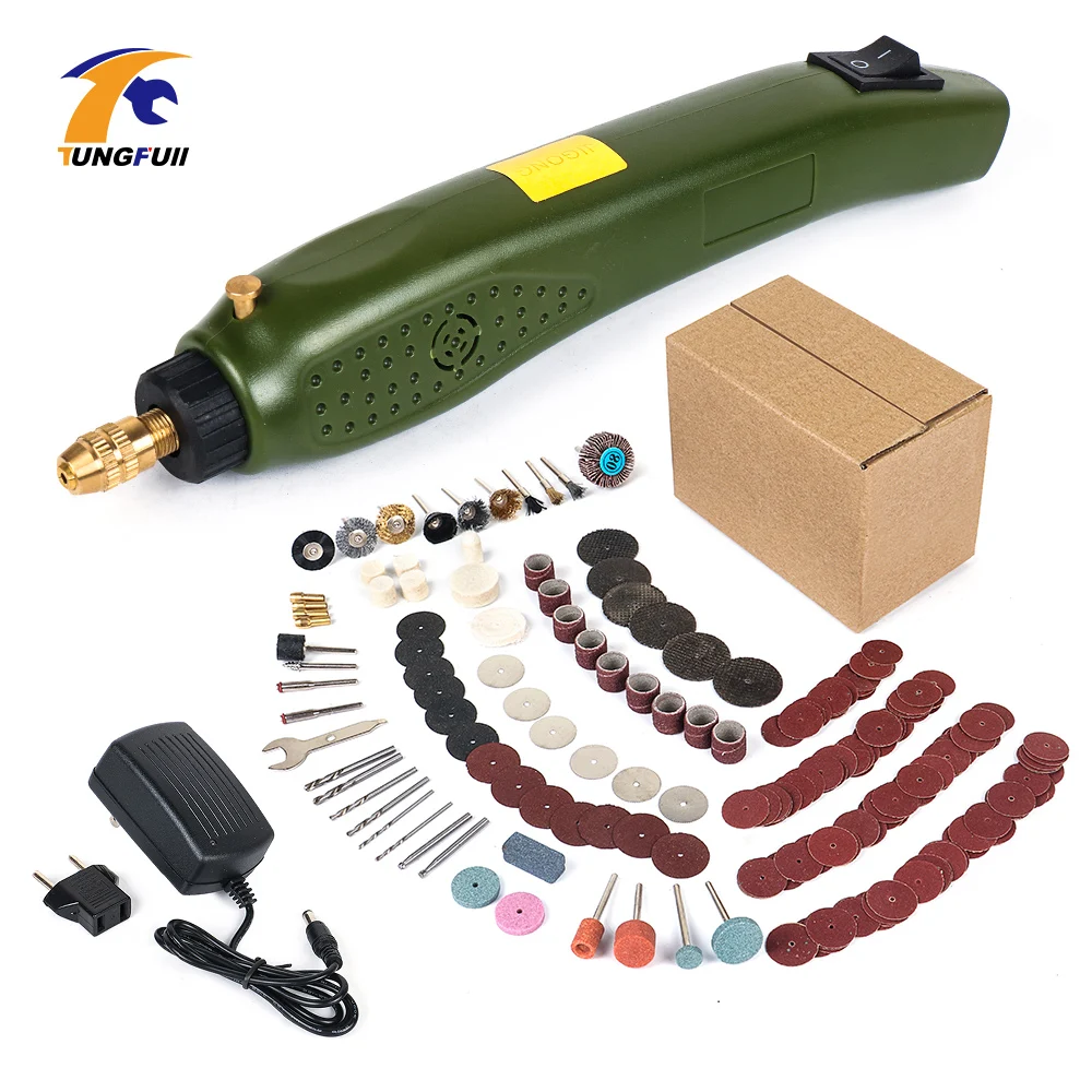  Power Type Hand Drill Mini Electric Drill With 275pcs Dril Bits Accessories Set Dremel Tool Engrave