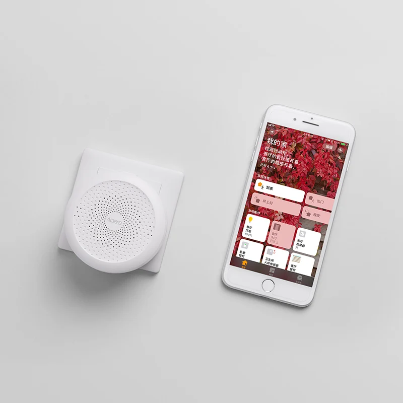 Aqara Поддержка Apple HomeKit версия Smart Home Hub WiFi Пульт дистанционного управления Многофункциональный шлюз