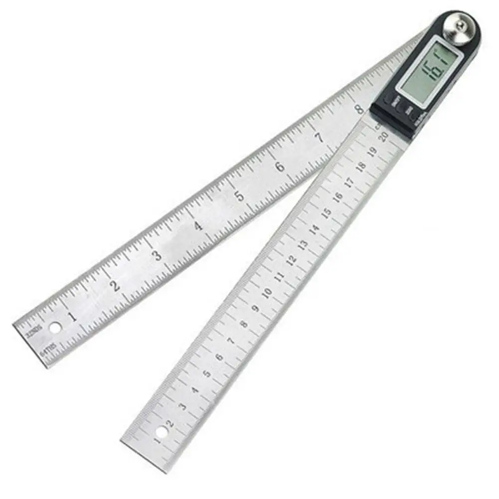

LanLan 0-200mm/300mm tool set Digital Angle Ruler Finder Meter Protractor Inclinometer Goniometer Electronic Angle Gauge