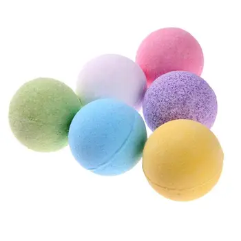

1pc Deep Sea Bath Salt Body Essential Oil Bath Ball Natural Bubble Bath Bombs Ball Rose Bath Shower Cleaning Ball Tool Random