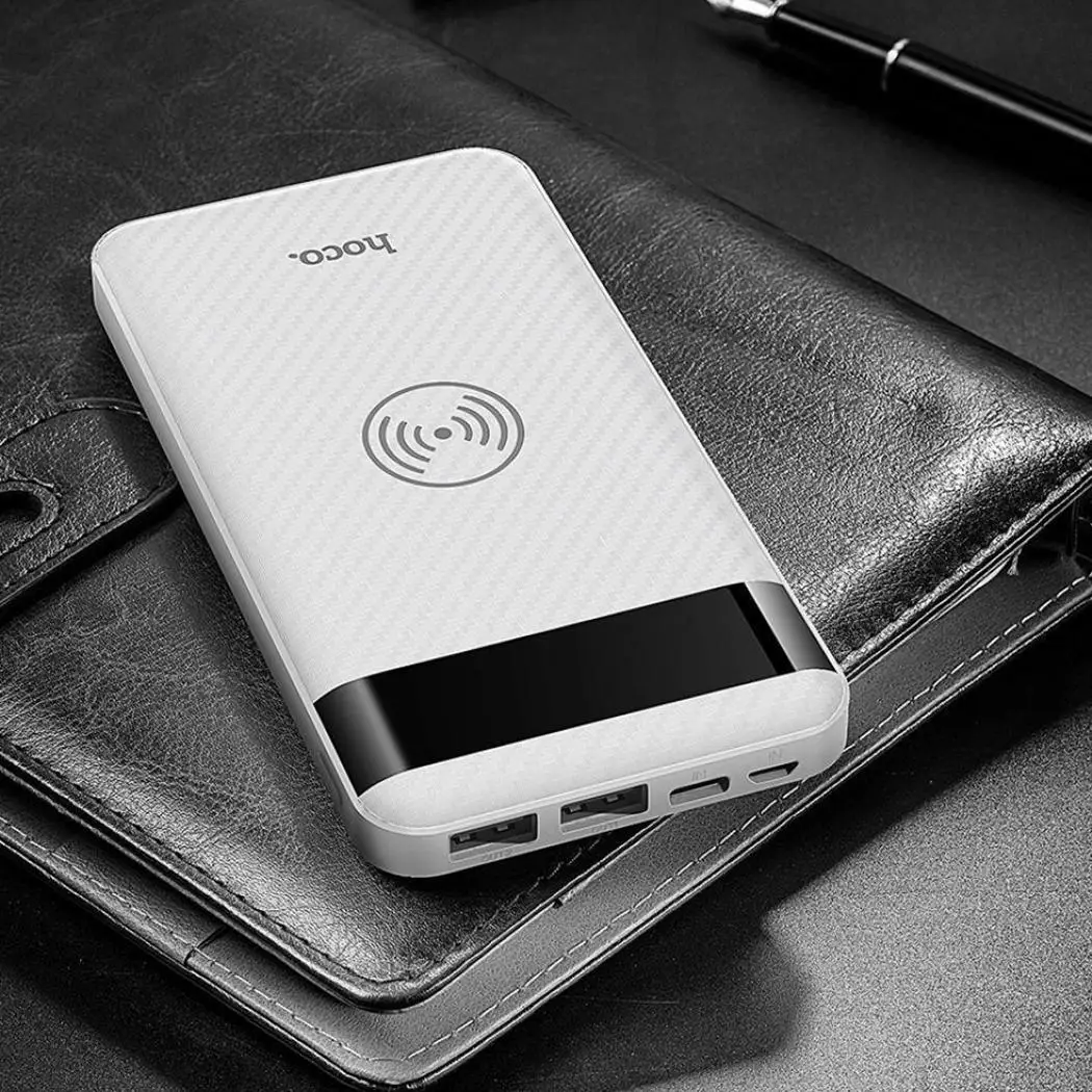 Беспроводная зарядка для IphoneX 10000 мАч новый тип C power bank домашний повседневный