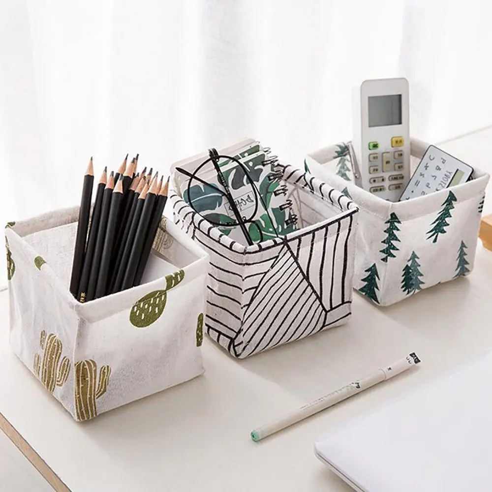 

Acrylic Desk Cosmetic Container Organiser Brush Pen Holder Makeup Storage Case