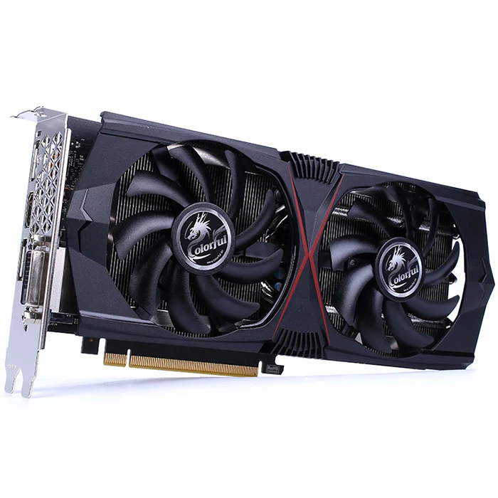 Красочная видеокарта GeForce RTX 2060 6G HA1V Nvidia 1365MHz GDDR6 CUDA Cores 1920 DP/HDMI/DVI|Графические карты|