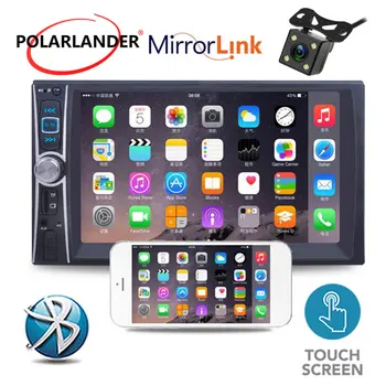 

Mirror Link 2 Din 6.5 inch Car Radio for Android Bluetooth Touch Screen 5 Languages MP5 Player USB/AUX/SD