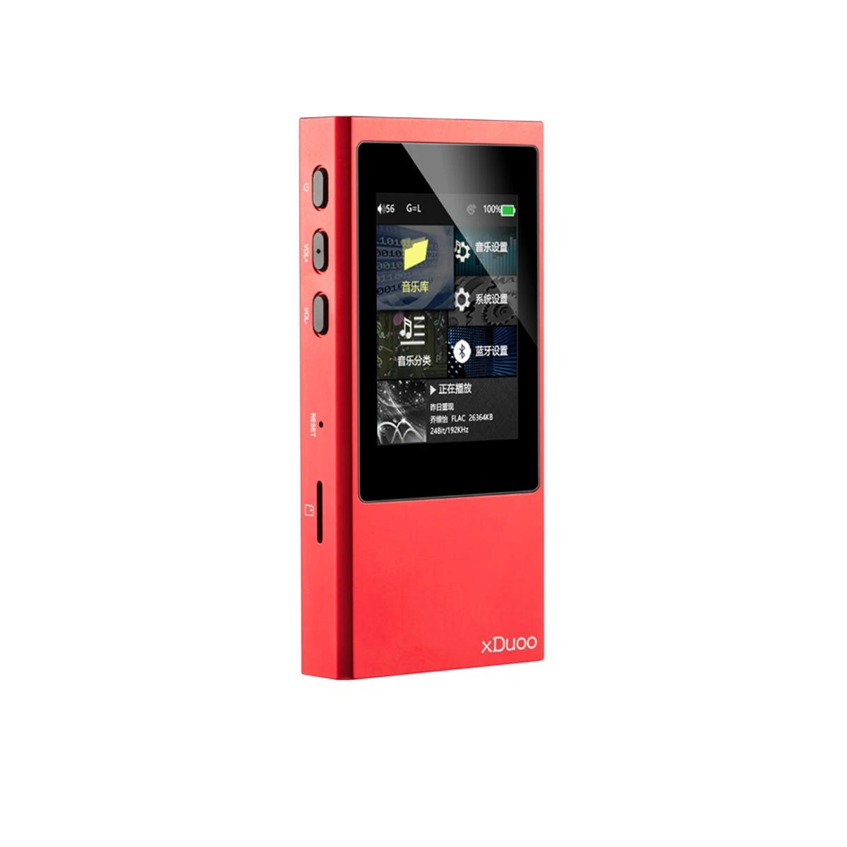 

xDuoo X20 bluetooth MP3 Player DSD Lossless HiFi Music Player 256G Support bluetooth Amp PCM384kHz/32bit OPA1612 DAC FLAC