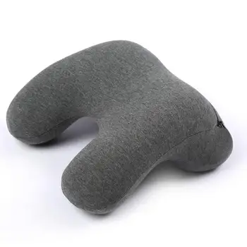

Memory Foam Travel Pillow For Neck Ergonomic Neck Pillow For Traveling On Airplane Desk Pillow Stomach Sleeper