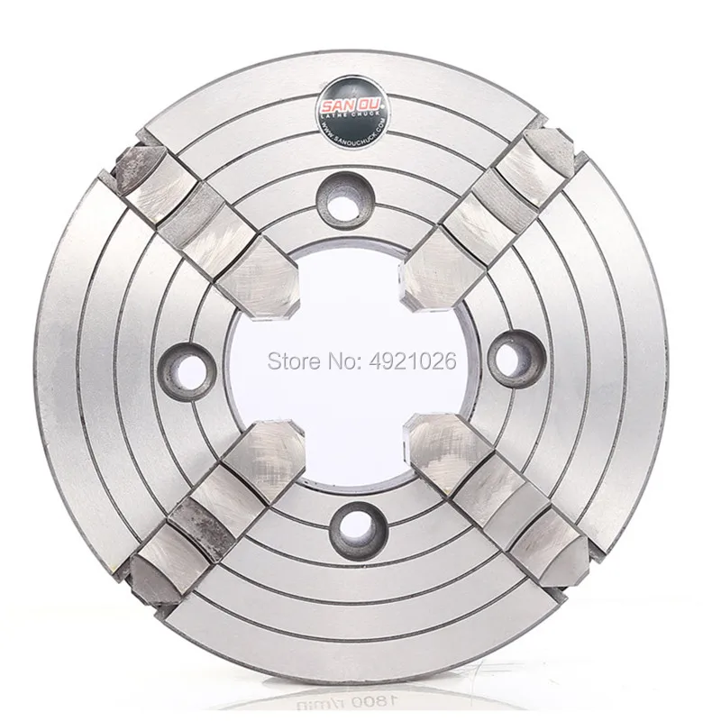 

SAN OU K72-200 4 jaw chuck/200MM manual lathe chuck/4-Jaw Independent Chuck with Wrench and Screws