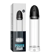 Electric Penis Pump Dick Enlargement Erection Helper Cock Enlarger Male Masturbator Wand Vibrator Sex Toy For Men Erotic Adult