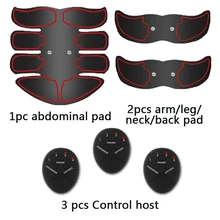 Muscle Stimulator Wireless EMS Stimulation Body Slimming Abdominal Muscle Exerciser Training Device Beauty Machine Body Massager wireless abdominal muscle stimulator ems stimulation body slimming weight loss muscle exerciser for abdomen arm training