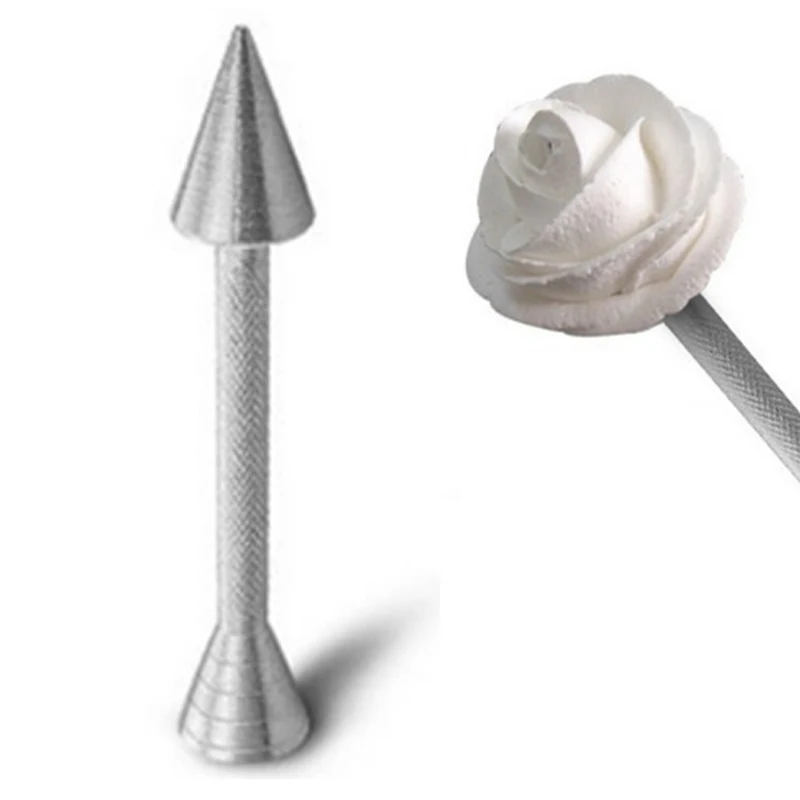Цветок розы держатель алюминиевый сплав 1 шт. стержень украшения торта инструменты Кондитерские палочки Инструменты для выпечки конвейерное покрытие инструменты