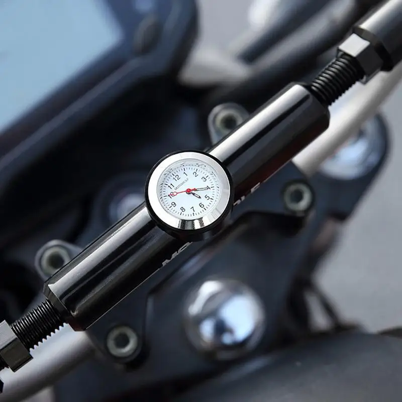 Motorcycle Modification Accessories Aluminum Belt Quartz Timetable