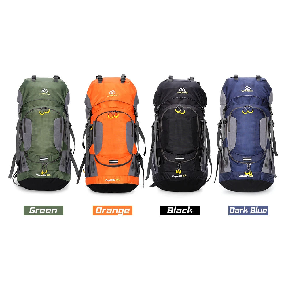 LIXADA 60L водонепроницаемый велосипедный рюкзак для спорта на открытом воздухе, походный рюкзак для кемпинга, альпинизма, велосипедная сумка с дождевиком