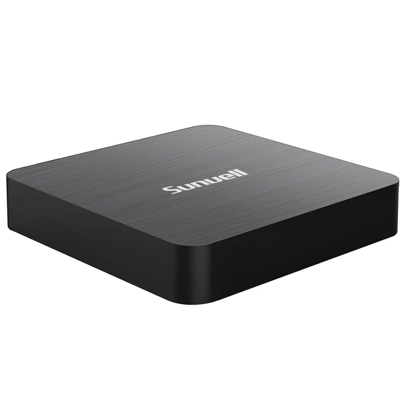 Sunvell H3 ТВ Box Allwinner Android 7 0 2.4g WiFi 100 Мбит/с Поддержка 4 K H.265 3D игры видео 2 GB Оперативная