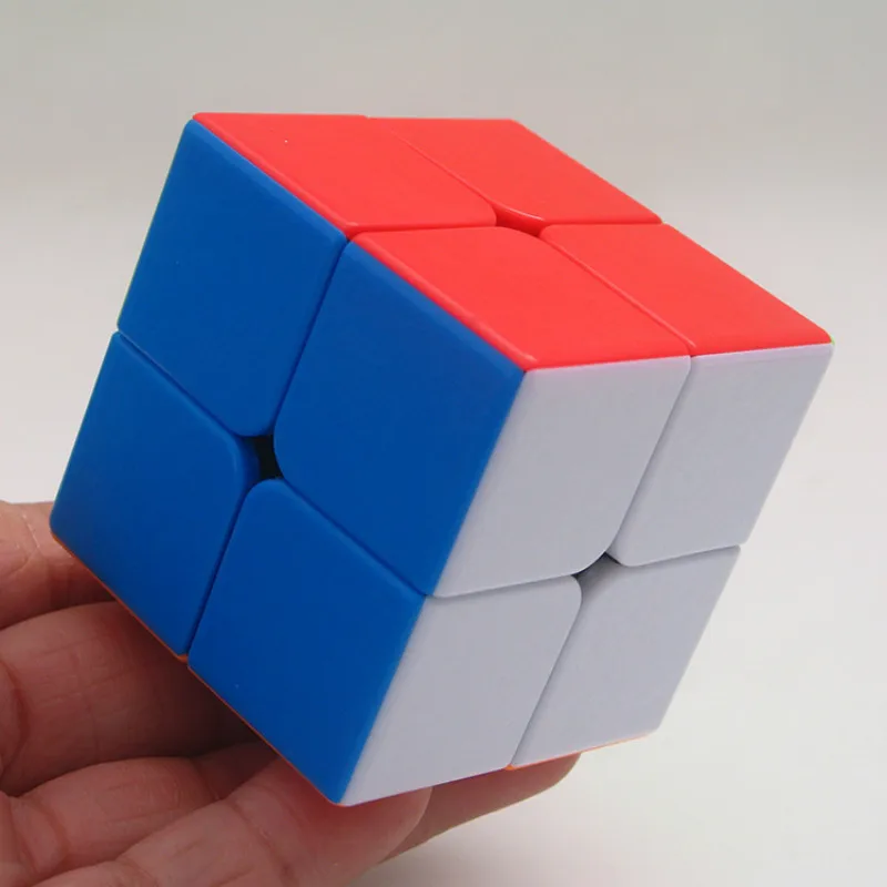 ShengShou 50 мм Божья драгоценность 2x2x2 магический куб 2 на волшебный полосы цветные