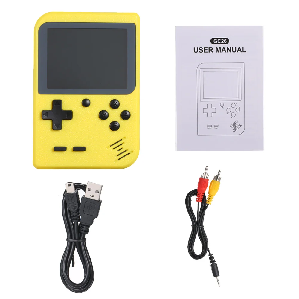 Игровая приставка портативная 2.8in LCD 8 бит Классическая игровая видео консоль