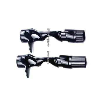 

NooNRoo FCS #16 Reel Seat Bright Black Color DIY Reel Seat Repair fishing Rod Components 2PCS