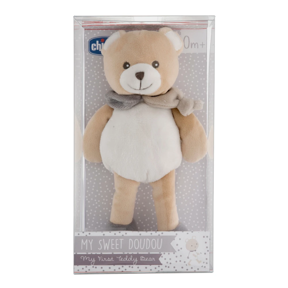 Игрушка мягкая Chicco "Медвежонок Doudou" 0м