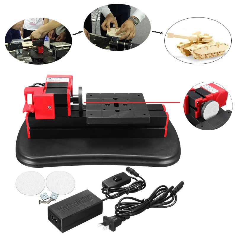 

20000 RPM Mini Motorized DIY Metal Lathe Grinder Driller Milling Machine Drilling Sanding Model Woodworking Making Grinder