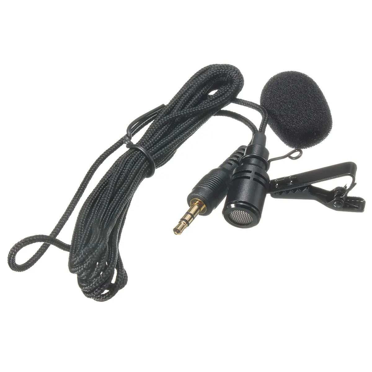 Leora Mini 2 4 м 3 5 мм всенаправленный металлический микрофон петличка с зажимом для
