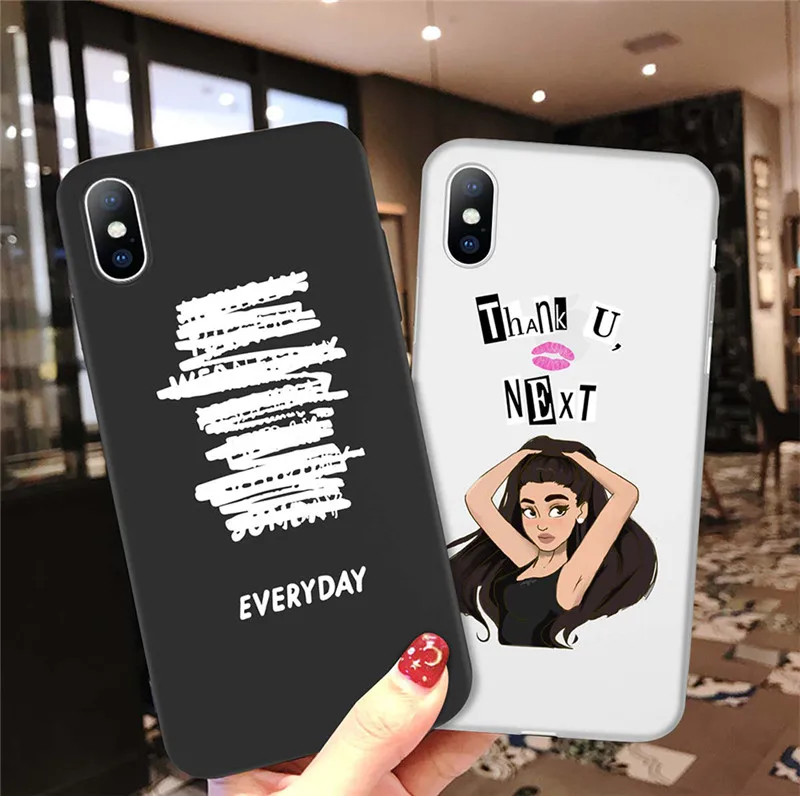

Queen Phone Case for iphone XS AMX XR X Letter Phone Cover for iphone 8 7 6 6s Plus Funda Back Cover Protective