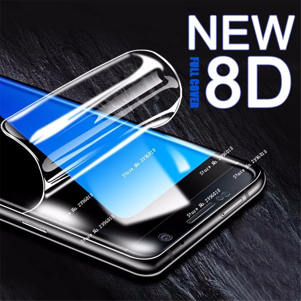 Новинка Мягкая Гидрогелевая пленка 8D с полным покрытием для Samsung Galaxy S10 J4 J 4 6 A Plus