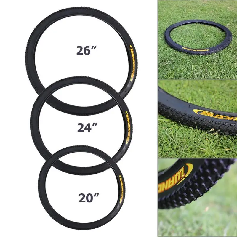 

20/24/26 in Anti Puncture Non-slip Bicycle Tires Mountain Road MTB Wheels Tyre Ultralight High Speed Cycling Tire Bike Parts