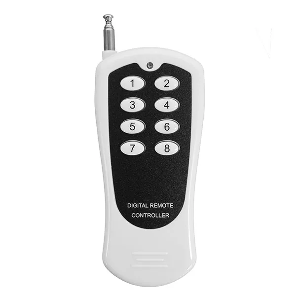 

1000 Meters 8 Key Remote Control High Power 433mhz Wireless Remote Control